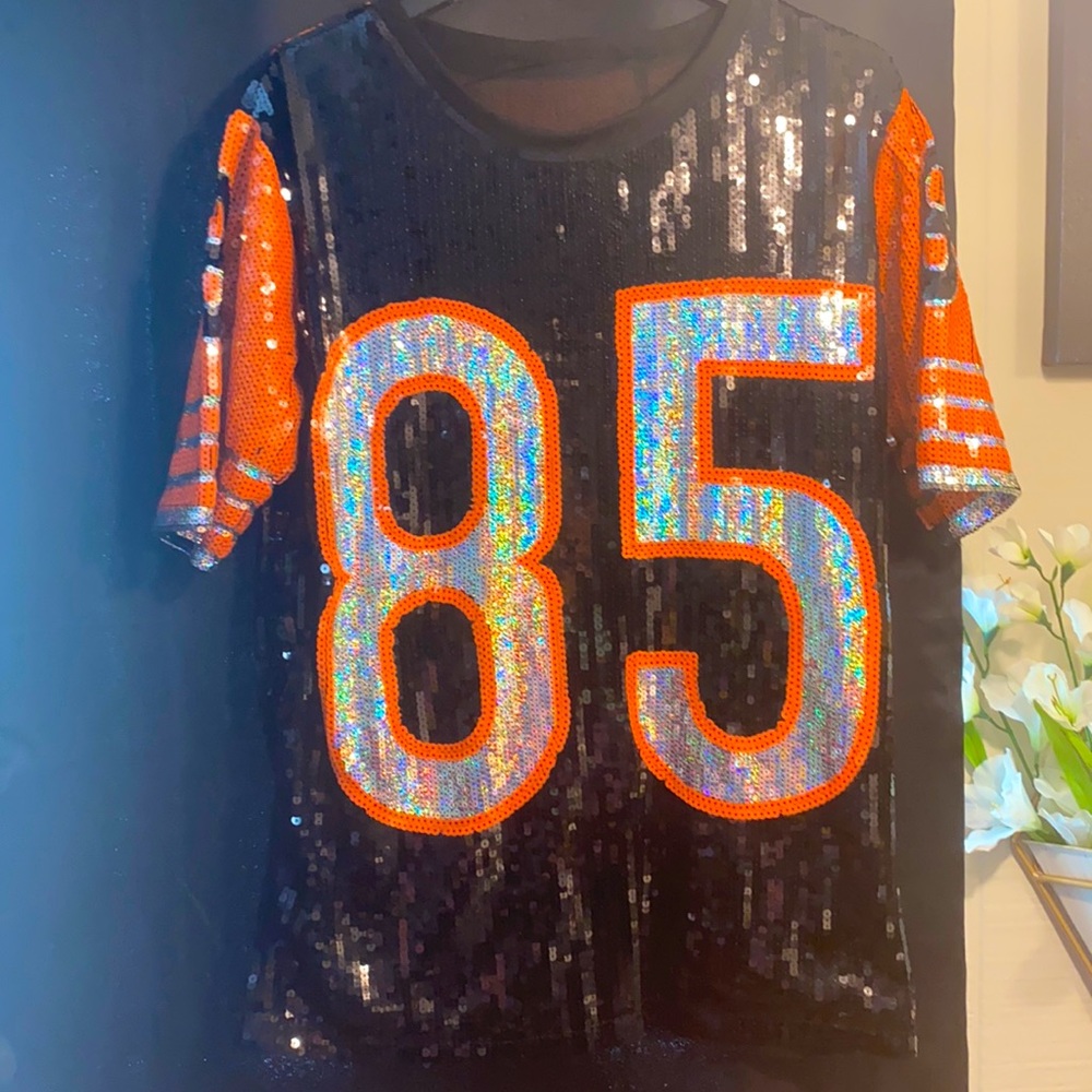 SMALL Orange,black,Silver, short style